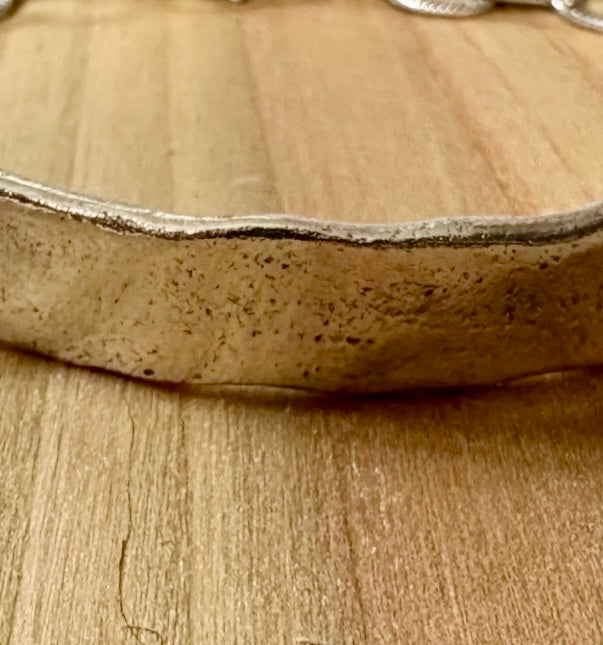 Let’s Go Steady Silver Bar & Chain Bracelet