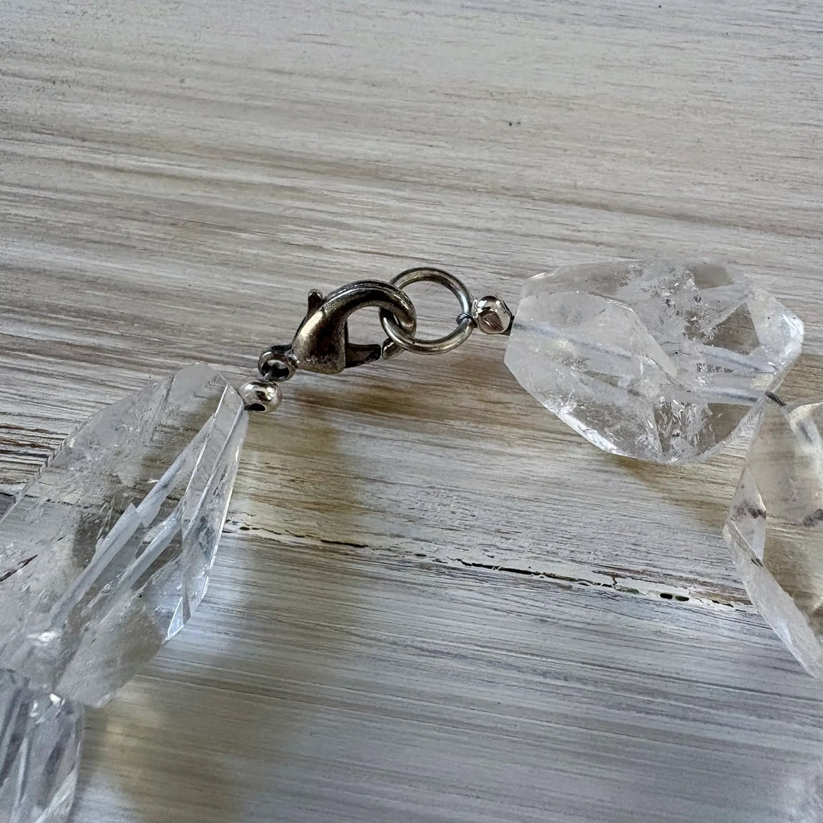 Lush Crystal Quartz Gemstone Bracelet