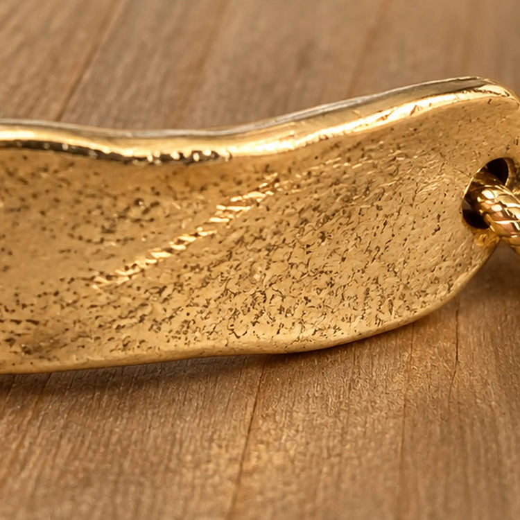 Make It Official Gold Bar & Chain Bracelet
