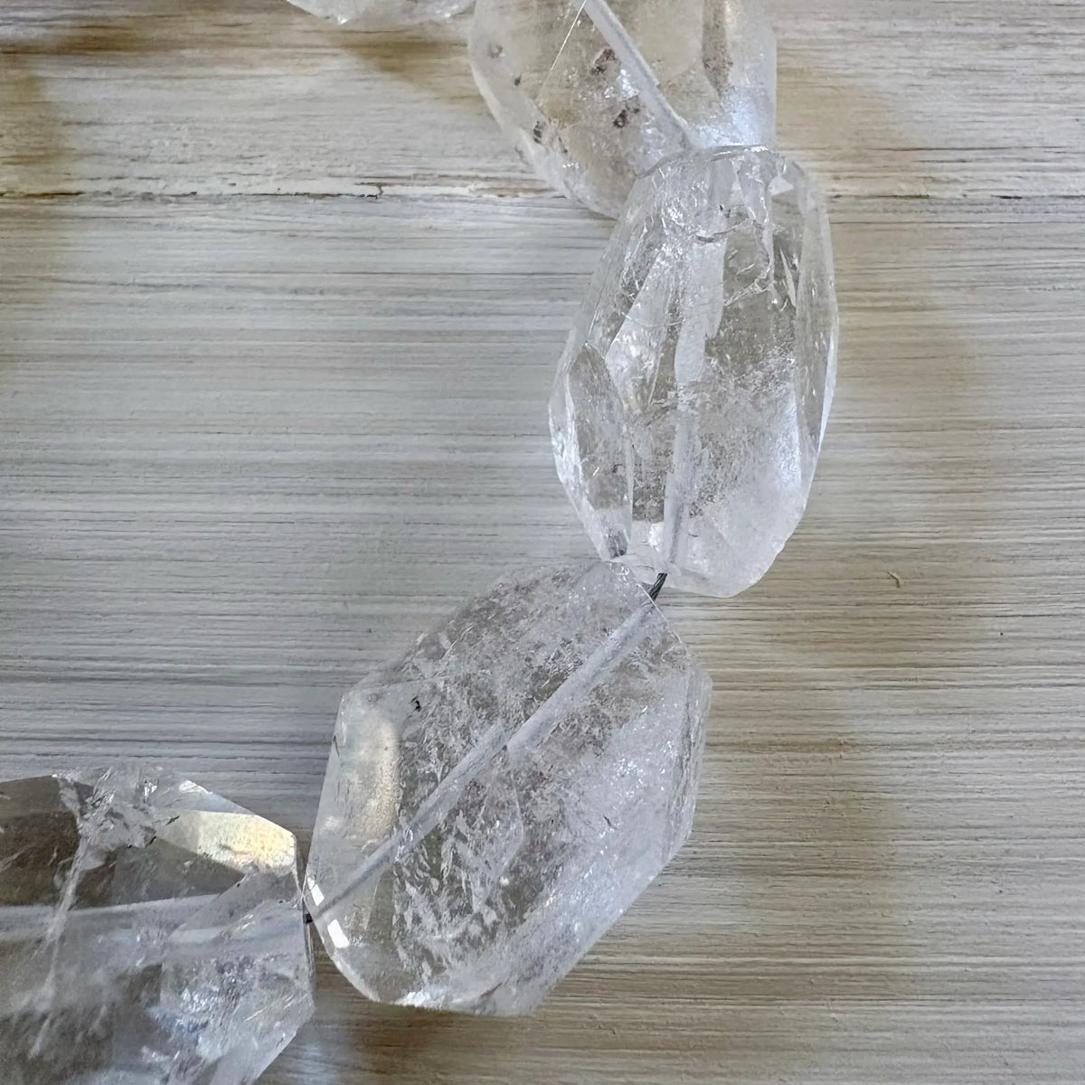 Lush Crystal Quartz Gemstone Bracelet